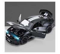 AMYALIN Diecast Model Vehicles 1:18 For Mustang For Shelby GT500 Car Metal Diecast Model Vehicles(Black)