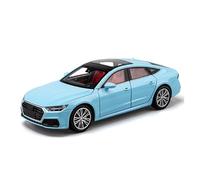 AMYALIN Diecast Model Vehicles 1:24 For Audi A7 Alloy Metal Diecast Model Car Collections(Blue)