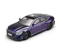 AMYALIN Diecast Model Vehicles 1:24 For Audi RS7 Alloy Metal Diecast Car Model Display Ornaments(PURPLE)