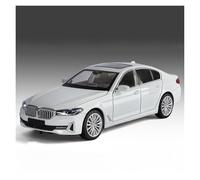 AMYALIN Diecast Model Vehicles 1:24 For BMW 530Li Diecast Metal Alloy Car Model Collection(White)