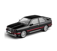AMYALIN Diecast Model Vehicles 1:24 For BMW M3 E30 Alloy Car Model Diecasts Metal Vehicles(Black)