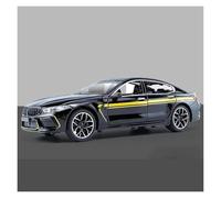 AMYALIN Diecast Model Vehicles 1:24 For BMW M8 MH8 800 For MANHART Alloy Car Model Diecast Metal Vehicles Hobbies Collections(Black)