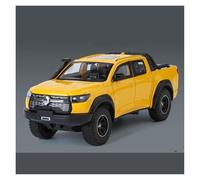 AMYALIN Diecast Model Vehicles 1:24 For Great Wall For Cannon Alloy Car Model Diecast Collect Hobby Decoration(Yellow)