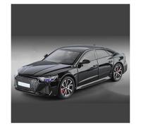 AMYALIN Diecast Model Vehicles 1:24 For RS7 Alloy Car Model Ornament Pullback For Collection(Black)