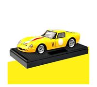 AMYALIN Diecast Model Vehicles 1:32 For Ferrari 250GTO Alloy Metal Diecast Car Model Display Ornaments(Yellow)