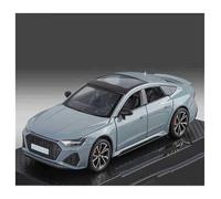 AMYALIN Diecast Model Vehicles 1:32 For RS7 RS 7 Alloy Metal Diecast Car Model Display Ornaments(Gray)