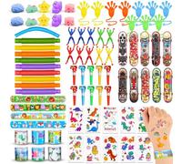 AmyBenton Party Bag Fillers for Kids 80pcs, Party Filler for Party Bag, Bulk Fun Toy for Party Bags Filler, Goody Bag Filler, Classroom Prize, Pinata Stocking Filler