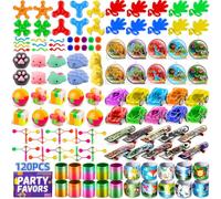 AmyBenton Party Bag Fillers for Kids, Party Bag Toy for Birthday, 120Pcs Bulk Party Toy for Kid Prizes, Classroom Rewards, Pinata Fillers, Goody Bags and Stocking Fillers