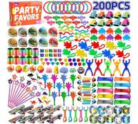 AmyBenton Party Bag Fillers for Kids Unisex, 200pcs Mini Toys for Party Bags, Game Prizes, Classroom Rewards, Goody Bag Fillers, Pinata Stocking Fillers for Birthday Party