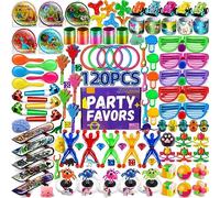 AmyBenton Party Bags Fillers for Kid 120pcs, Party Prize for Kids, Pinata Stocking, Small Toy for Prize Box, Game Prize, Classroom Rewards