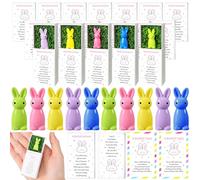 Amyhill 30 Sets Easter Employee Appreciation Gifts Bulk for Coworker Team Staff Positive Support Bunny Pocket Hug with Inspirational Card Box Thank You Gift for Office Nurse Teacher