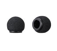 Amykite 2pcs Microphone Windscreen Foam Cover Replacement Kit, ABS Plastic Holder for UWP D11 D21 DV1 Microphone (7mm) Black