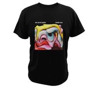 Amyl and The Sniffers Punk T-Shirt Comfort to Me Album Tee Tops Cotton Short Sleeves Black