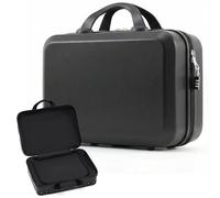 Amylove Game Toy Storage Organizer Case with Lock for Women and Men Lock Box Toy Organizer Travel Bag Game Toys Storage Bags Locking Storage Box Travel Bag for Toys, 12.6 x 9.8 x 6.7 in(Black)