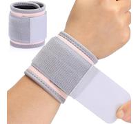 AMYONE Wrist Brace 2 Pack Wrist Wraps for Carpal Tunnel Syndrome Adjustable Wrist Support for Yoga Fitness Sports Pain Relief Weightlifting Workout High Elastic