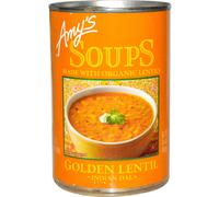 Amy's, Soups, Golden Lentil, Indian Dal, 14.4 oz (408 g)
