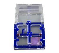 AMYSTY Ant Farm For Study Ant Castle Acrylic Ant Farm Moisturizing Nature Display Box Puzzle Habitat Science Diy Ant Nest Farm Ant House For Observing(Blue)