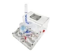 AMYSTY Ant Farm For Study Ant Farm Acrylic Ant Castle Breeding Hydrating Nest Science Observation DIY Ant Nest Farm Ant Science Kit Ant House For Observing(White)