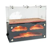 AMYSTY Ant Farm For Study Ant Farm Ant Nest Farm USB Independent Light Control Ant Castle Easy To Observe And Feed Ant House For Observing
