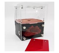 AMYSTY Ant Farm For Study Concrete Ant Farm Hydrating Water Tower Ant Nest Farm Acrylic Ant Castle For Science Education Ant House For Observing(Bruin)