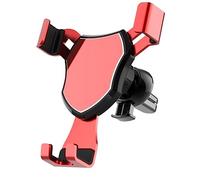 AMYSTY Car Phone Holder Stable Windshield Holder Fit For Cellphones Universal Car For Smartphone Phone Support Durable Sturdy(Silver)