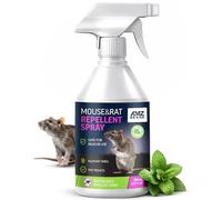 AMZ Brand Premium Mouse Repellent Spray - 250 ml | Anti-Rat Peppermint Oil Spray | Natural Mint Extract, Pleasant Scent | Safe & Non Toxic Rodent Deterrent | Family & Pet Friendly | Humane Deterrent