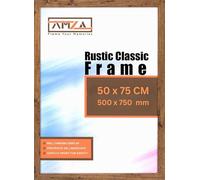 AMZA Picture Frame, 50 x 75 cm, Elegant for Photo, Poster, and Wall Mounting, Photo Frames Made with Premium Quality MDF, Available in All Standard & Non-Standard Sizes (Rustick, 50 x 75 cm)