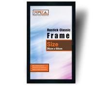 AMZA Picture Frames - Premium Photo and Poster Frames Perfect for Wall Mounting or Tabletop Display. (Black, 35x50 cm)