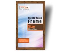 AMZA Picture Frames - Premium Photo and Poster Frames Perfect for Wall Mounting or Tabletop Display. (Rustick, 35x50 cm)