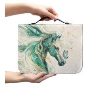 Amzbeauty Art Bible Cover Case Colorful Book Sleeve Protector Pouch for Notebook Novel Faux Leather Large Size Lavender Butterfly Print