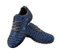 Amzbeauty Mens Trainers Running Shoes Casual Shoes Math Formula Print