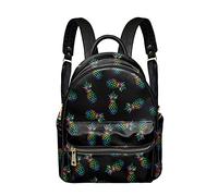 Amzbeauty Women Durable Shopping Work Bags Stylish Pineapple Shoulderbag Adult Personality Handbag Rucksack