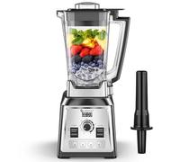 AMZCHEF 2000W Smoothie Maker & Blender, 2L BPA-Free Jug, 25000RPM High-Speed Commercial Blender, 8 Speeds & 4 Presets for Ice/Crush/Smoothie/Juice/Nuts - Ideal for Home Kitchen Use