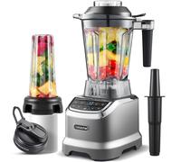 AMZCHEF Blender Smoothie Maker with Two Ways, 1800W Blenders for Kitchen with