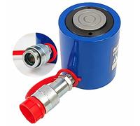 AMZCNC 10 Ton Hydraulic Cylinder Ram Single Acting 2" Inch Stroke 10T Hydraulic Cylinder Jack Lifting Jack Ram Portable Single Acting Lifting Cylinders with 50mm Stroke