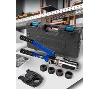 AMZCNC Professional Hydraulic Crimping Tool Set, U-Contour 16-20-25-32, for Composite Tube with U-Fittings