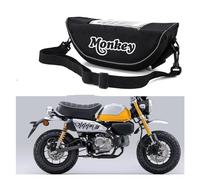 AMZCO Handlebar Front Bag for HON&DA Monkey 125 Monkey 125z Motorcycle Handlebar Storage Bag (Color : Logo 1)