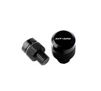 AMZCO Motorbike Mirror Hole Caps For YA&MAHA MT-125 MT125 Motorcycle Rearview Side Mirror Hole Cap Plug Screw(Black)