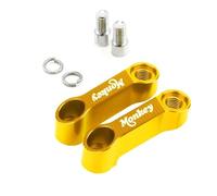 AMZCO Rearview Mirror Extender For HON&DA For Monkey Z125 Motorcycle Mirrors Riser Extension Bracket(Gold)