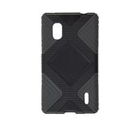 Amzer AMZ95217 TPU Polycarbonate Skin Fit Case Cover for LG Optimus G E970-1 Pack - Retail Packaging