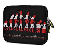 Amzer Evolution Cycle Design Neoprene Soft Sleeve for Up to 10.5 inch Tablet