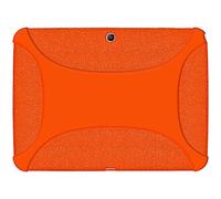 Amzer Exclusive Silicone Skin Jelly Case Cover for 10.1 inch Samsung Galaxy Tab 3 P5200/P5210/P5220 - Orange