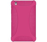 Amzer Exclusive Silicone Skin Jelly Case Cover for Samsung GALAXY TabPRO 8.4 SM-T320 - Hot Pink
