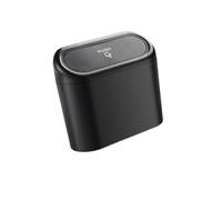 AMZFRRSM Car Trash Can with Lid for Mini John Cooper Works Petrol 2025 | 2 PCS Mini Car Bin with Lid Thick Portable Car Trash Can