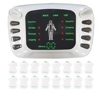 AMZGSHOP Electronic Pulse Massager Pulse Acupuncture Acupuncture Electric Massager Meridian Physiotherapy Home Use SPA Tool