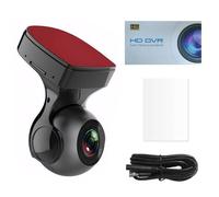 AMZGSHOP Universal Mini 1080P Dash Cam, 170° Car DVR Camera, G-sensor Driving Video Recorder, Built-in WiFi, Motion Detection, Auto Video, Night Vision