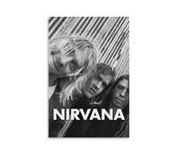 AMZKKADL Nirvana Poster Kurt Cobain Poster Nirvana Band Posters 12x18inch(30x45cm), style-3