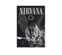 AMZKKADL Nirvana Poster Kurt Cobain Poster Nirvana Band Posters 12x18inch(30x45cm), style-5