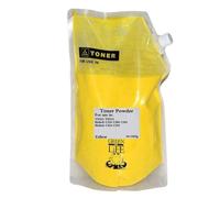 AMZMDGJK 1000g Universal Refill Toner Powder Compatible With C224 C284 C364 C454 C554 Series With Carrier(Yellow 1000g)