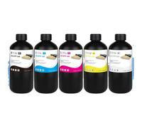 AMZMDGJK 1000ML Bottle DTF Ink And Varnish Compatible With DTF Film AB For XP600 TX800 1390 L800 L1800 Printers Suitable For DTF Transfers(Magenta)